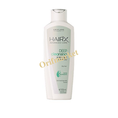 تصویر  شامپو موی چرب هیریکس HairX advanced care deep cleansing purifying shampoo