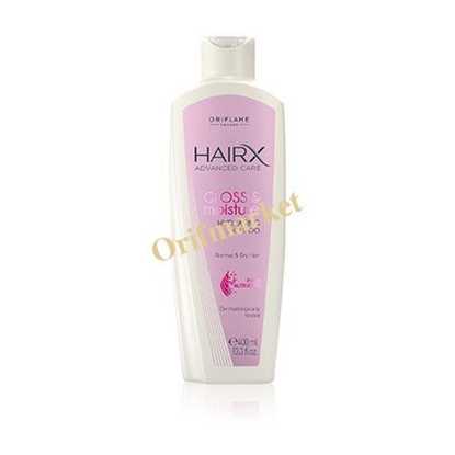 تصویر  شامپو آب رسان و براق کننده هیریکس 400 میل HairX - Gloss & moisture shampoo