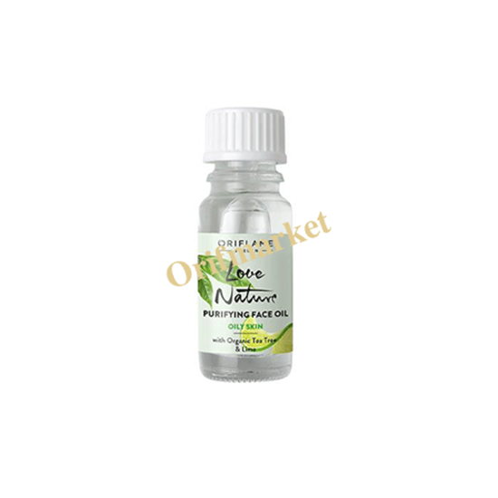 تصویر  محلول ضدجوش و روغن درخت چای(تی تری) و لیمو لاونیچر  🌿Love Nature Purifying Face Oil with Organic Tea Tree & Lime