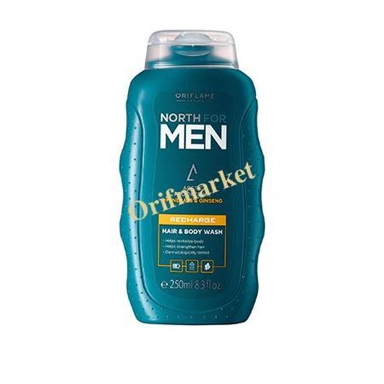 تصویر  شامپو ۲ در ۱ (سر و بدن) نورث فورمن North For Men Hair and Body Wash
