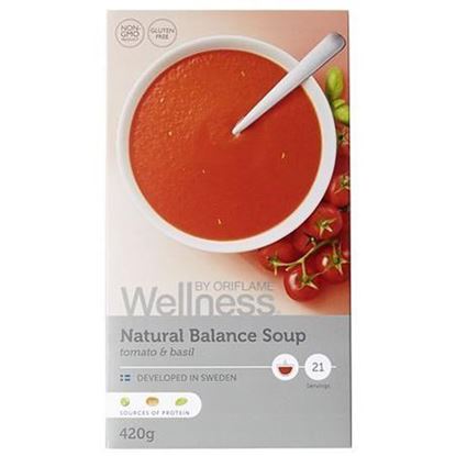 تصویر  سوپهای پروتیینه لاغری ولنس Natural Balance Soup tomato & basil