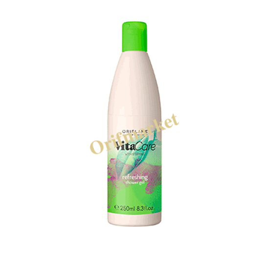 ژل دوش وایتاکر سبك با عطر خنك Vita care shower gel- refreshing