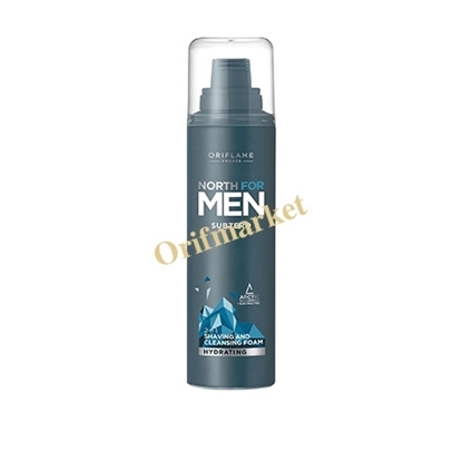 فوم اصلاح مردانه North For Men Subzero 2-in-1 Shaving and Cleansing Foam