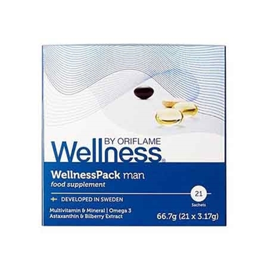 پک قرص ولنس مخصوص آقایان WellnessPacks Man