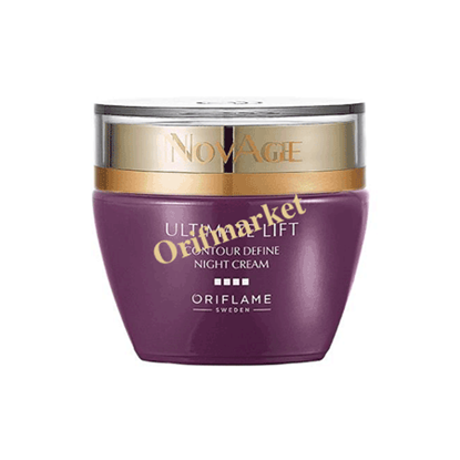 کرم شب لیفتینگ نوایج بالای 40 سال NovAge ultimate lift Overnight 🌙 lifting & contouring cream