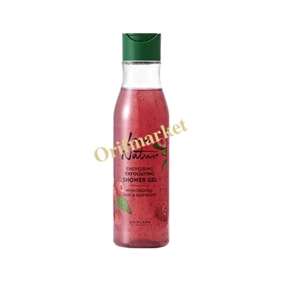 شامپو بدن لایه بردار تمشک و نعناع لاونیچر (۲۵۰ میل) LOVE NATURE Energising Exfoliating Shower Gel with Organic Mint & Raspberry