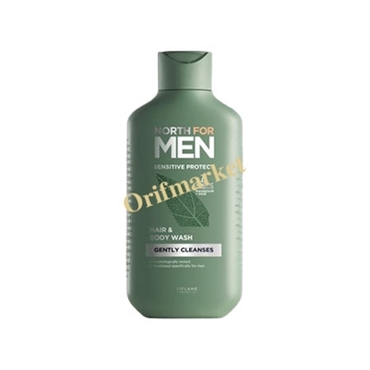 تصویر  شامپو سر و بدن سنسیتیو پروتکت نورث فورمن NORTH FOR MEN Sensitive Protect Hair & Body Wash
