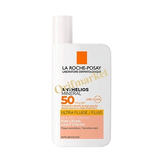 تصویر  کرم ضد آفتاب فلویید بی رنگ لاروش پوزای (همه نوع پوست) La Roche Posay Anthelios UVMune 400 Invisible Fluid SPF50